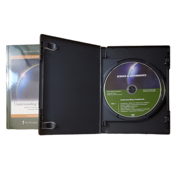 The Great Courses Understanding Complexity 2 DVD's & Course Guidebook - Picture 8 of 11